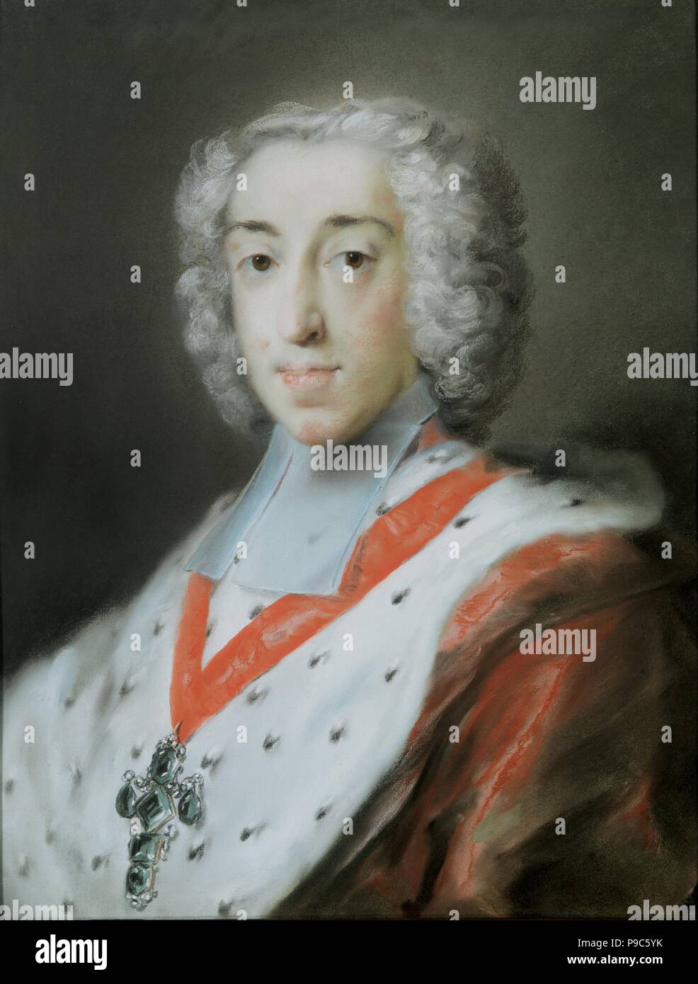 Clément Auguste de Bavière (1700-1761). Musée : état des collections d'Art de Dresde. Banque D'Images