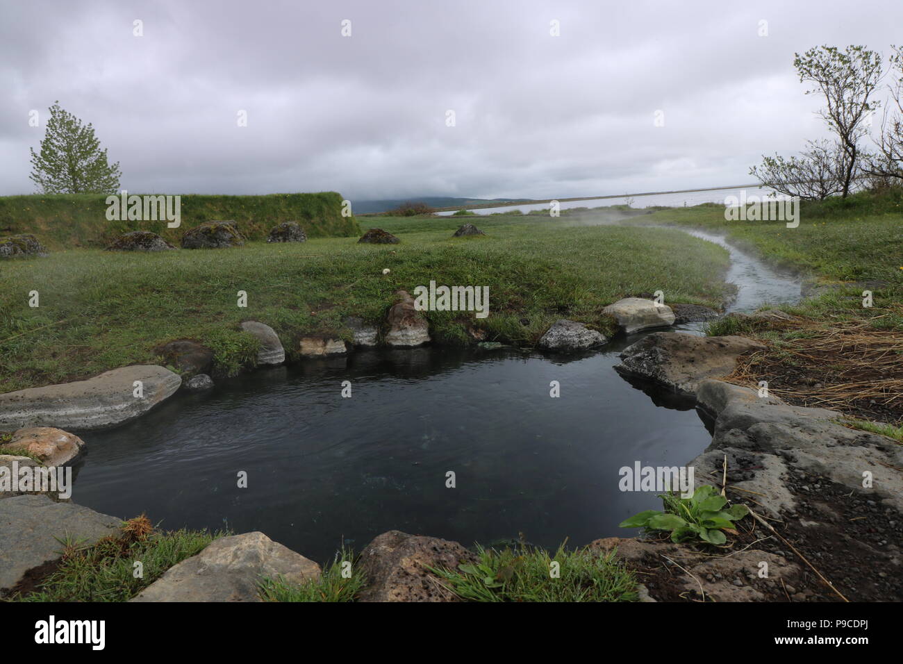 Paysages de l'Islande Banque D'Images