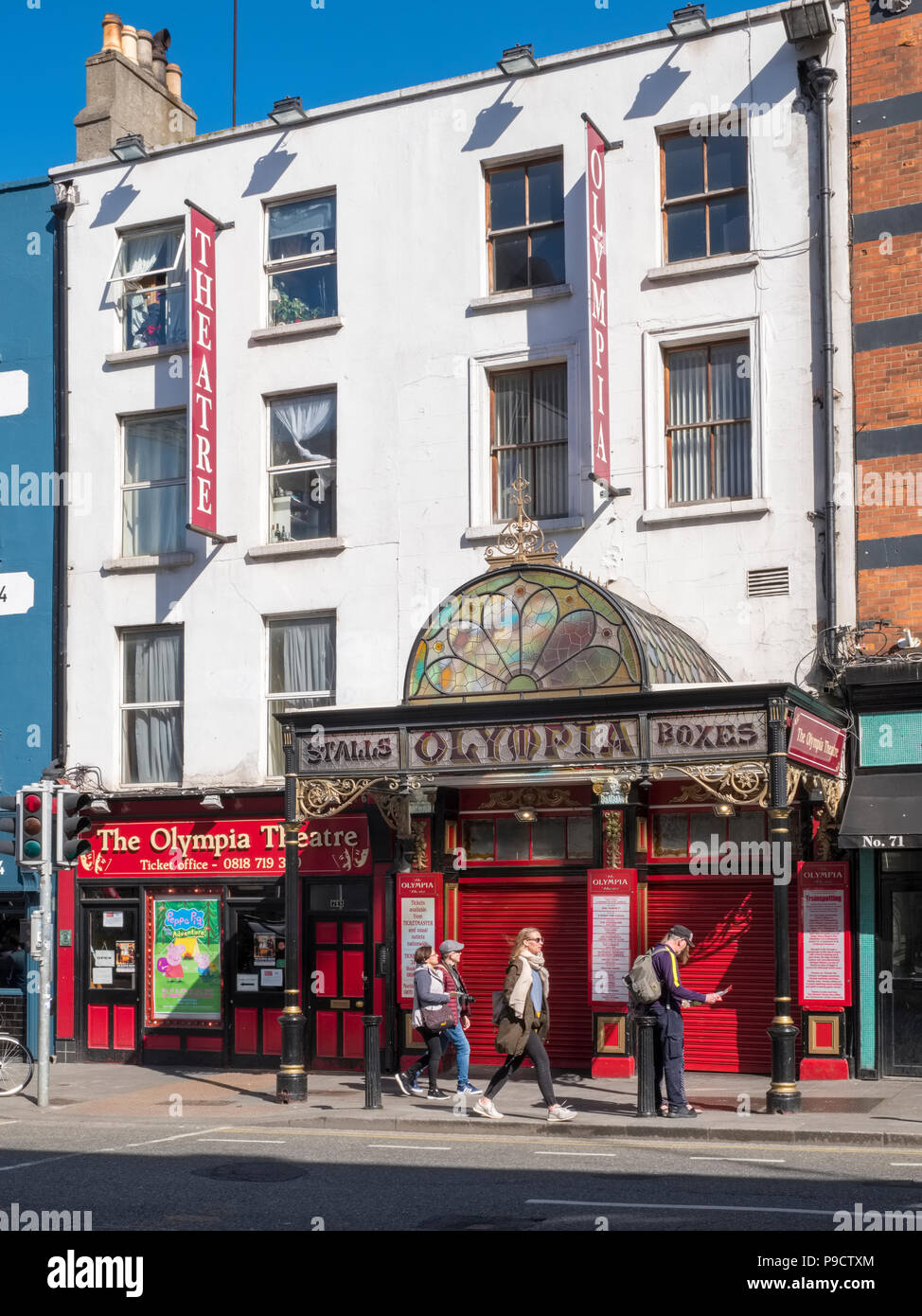 Olympia Theatre, Dublin, Irlande, Europe Banque D'Images