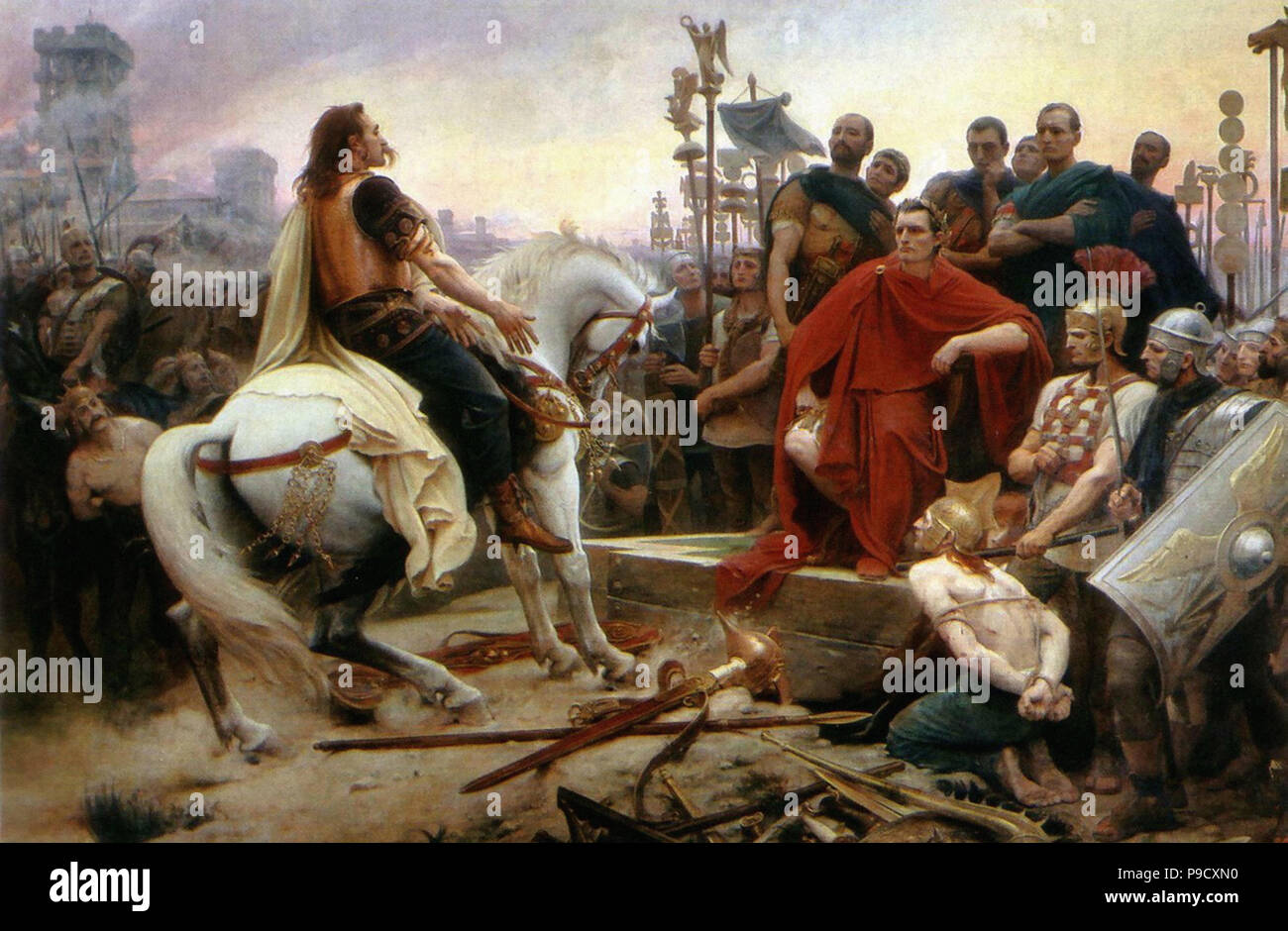 Vercingetorix caesar Banque de photographies et d’images à haute résolution Alamy