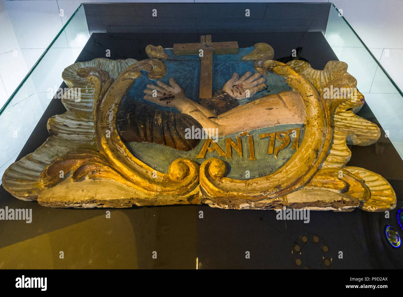 Saint François d'Assise Église dans la ville de Panama Panama année 797 artefacts religieux historique Banque D'Images
