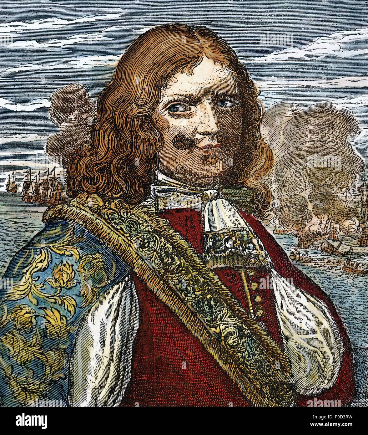 Sir Henry Morgan. Musée : collection privée. Banque D'Images