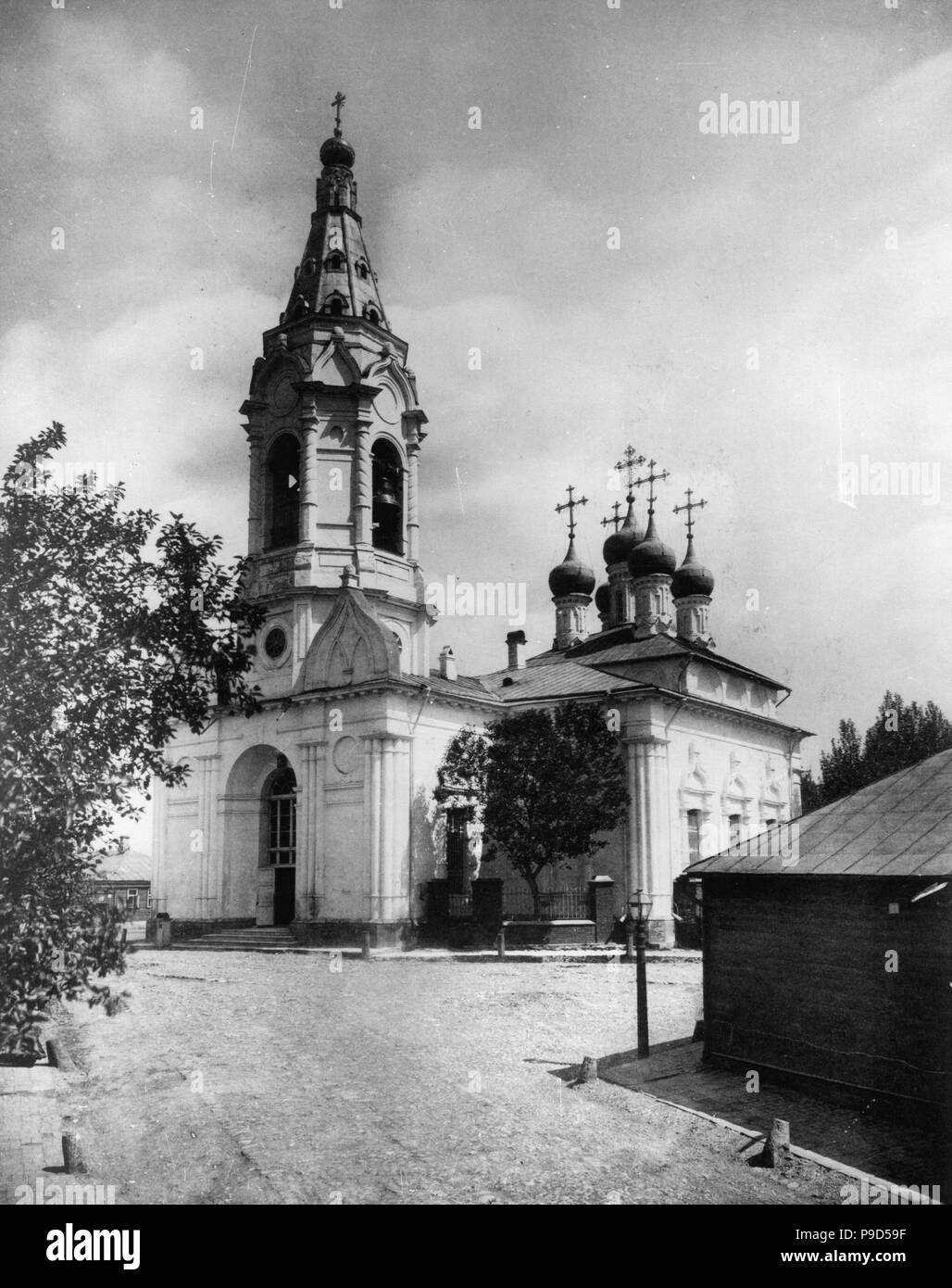 L'église de l'Annonciation de la Très Sainte Mère de Dieu à Moscou. Musée : l'État russe et Film Photo Archive, Moscow. Banque D'Images