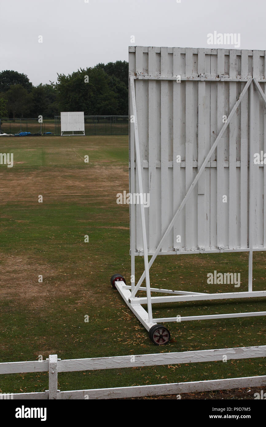 Bedworth Cricket Ground Banque D'Images