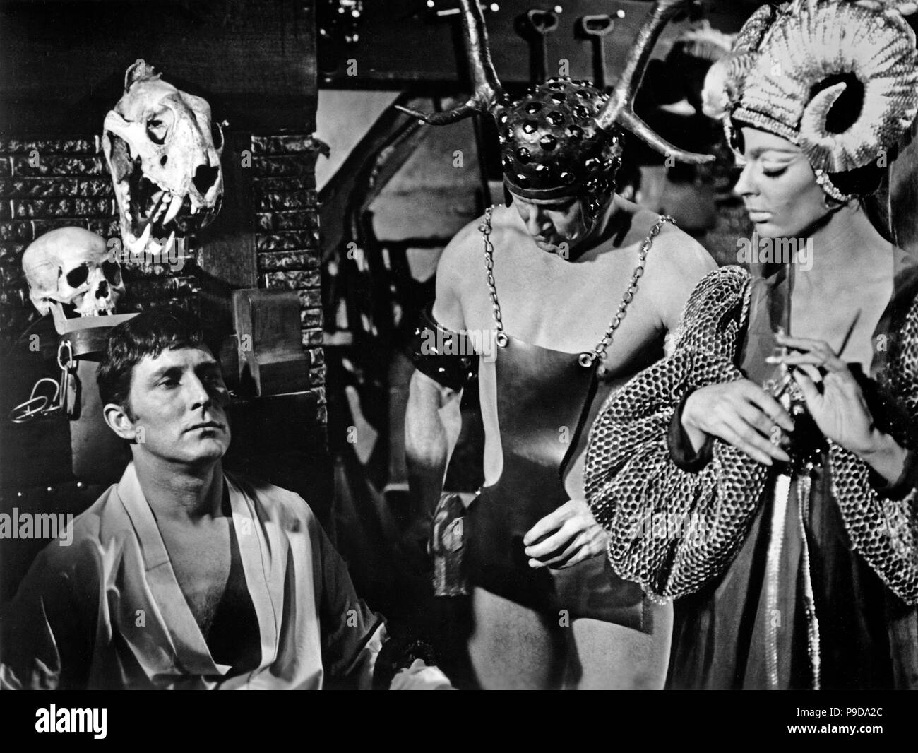 Malédiction de l'autel, Crimson aka : Les Dismo, alias : Die Hexe des am See xi/Dracula, Großbritannien 1968, Regie : Vernon Sewell, acteurs : Mark Eden, Barbara Steele Banque D'Images