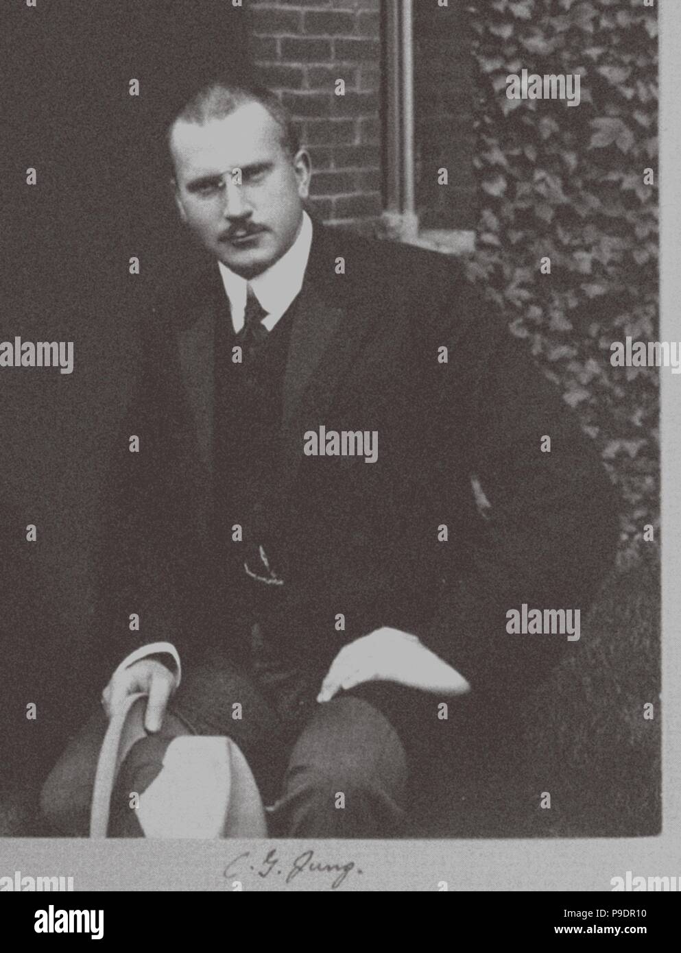 Carl Gustav Jung. Musée : collection privée. Banque D'Images
