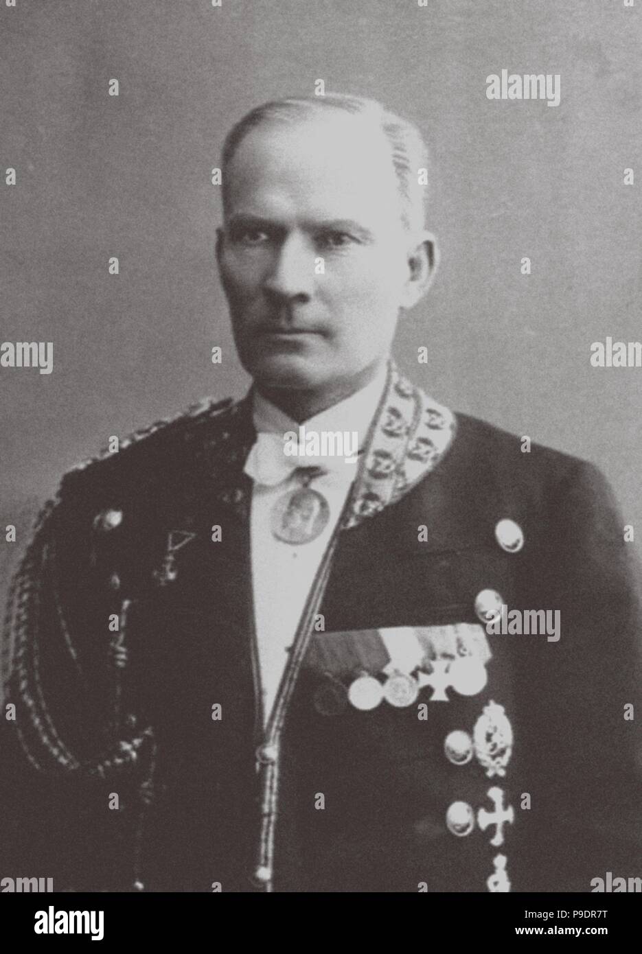 Alexei Trupp (1858 - 1918), valet de pied de la famille Romanov. Musée : collection privée. Banque D'Images