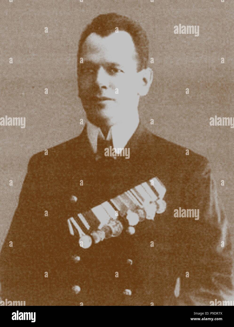 Ivan Kharitonov (1872-1918), cuisinier de la famille Romanov. Musée : collection privée. Banque D'Images