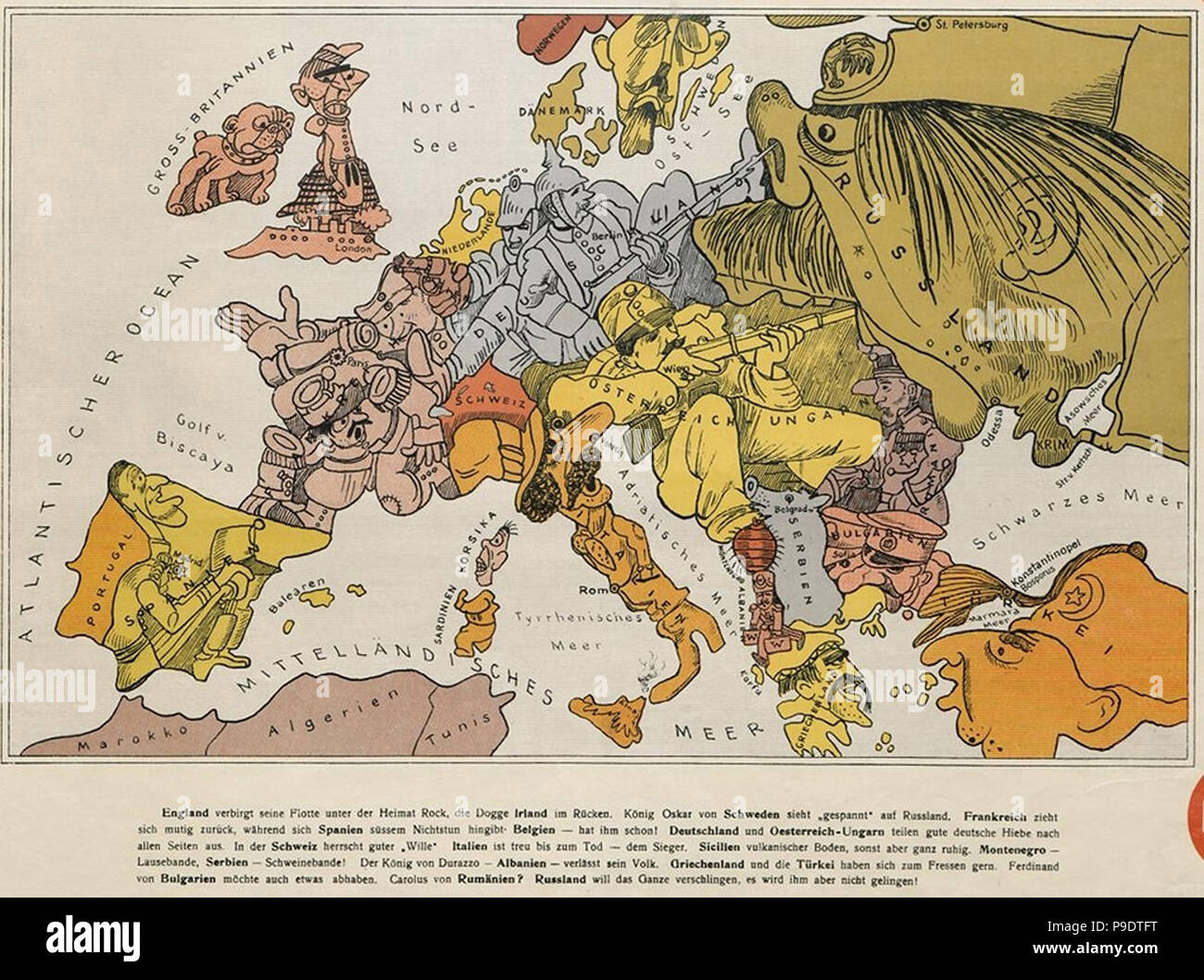 carte Vintage Banque D'Images