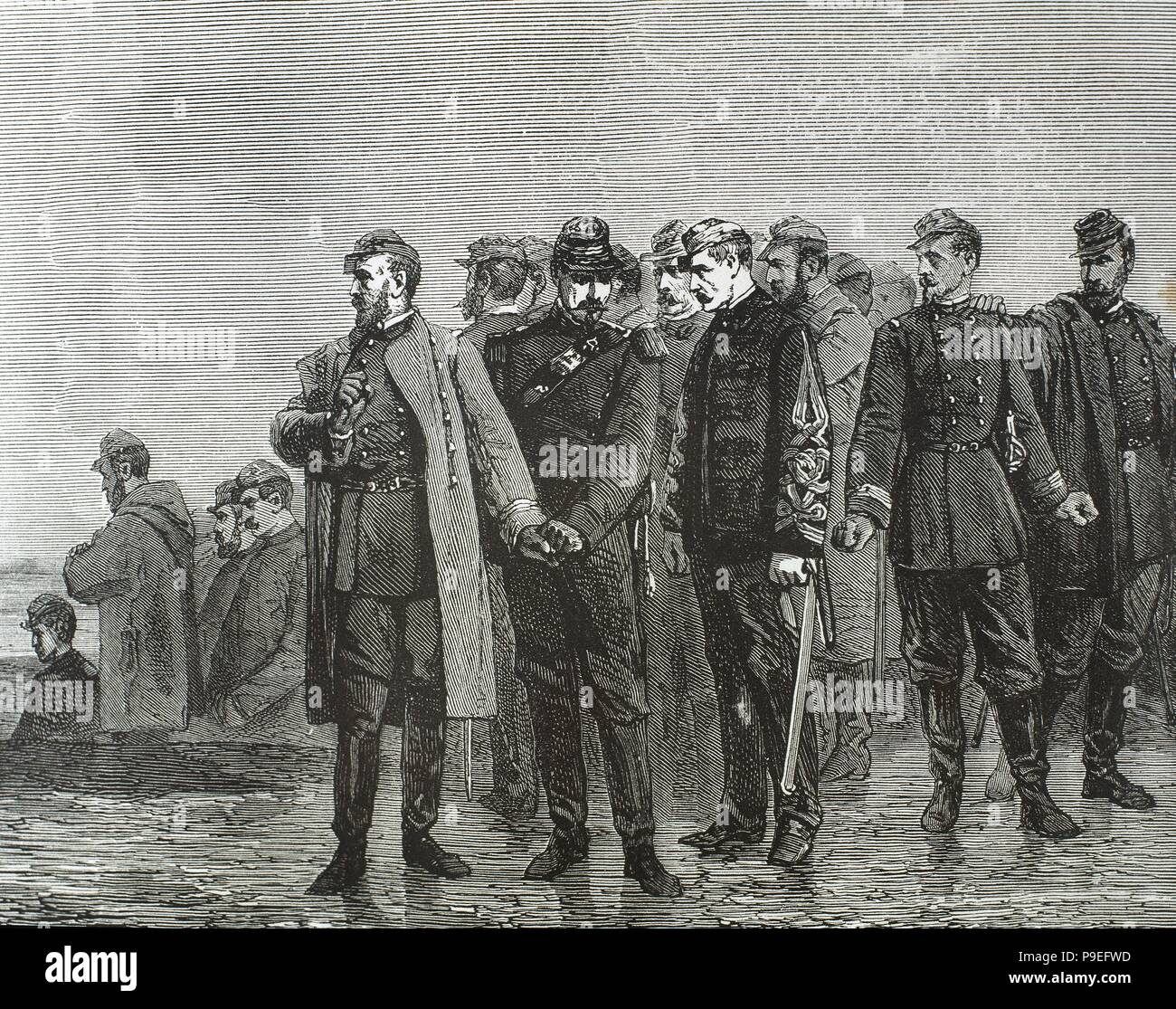 Team Miniature GUERRE FRANCO-PRUSSIENNE 1870 PFW-B6006 Moving Forward