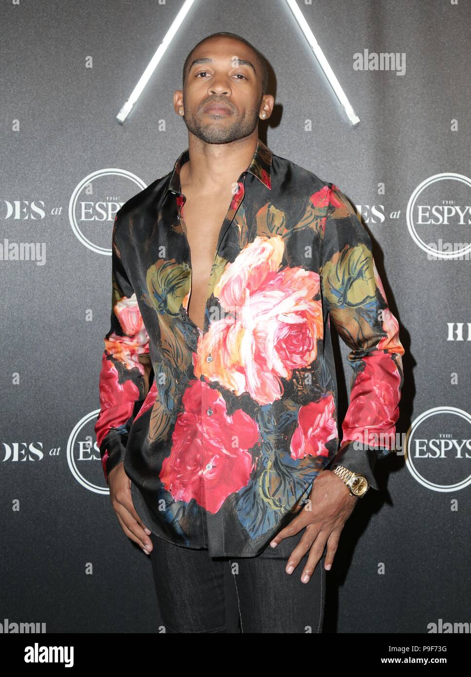 États-unis 17 Juillet, 2018. 17 juillet 2018 - Los Angeles, Californie - Orlando Scandrick. Héros au ESPYS tenue au marché de la ville Maison sociale . Crédit photo : PMA/AdMedia Crédit : PMA/AdMedia/ZUMA/Alamy Fil Live News Banque D'Images