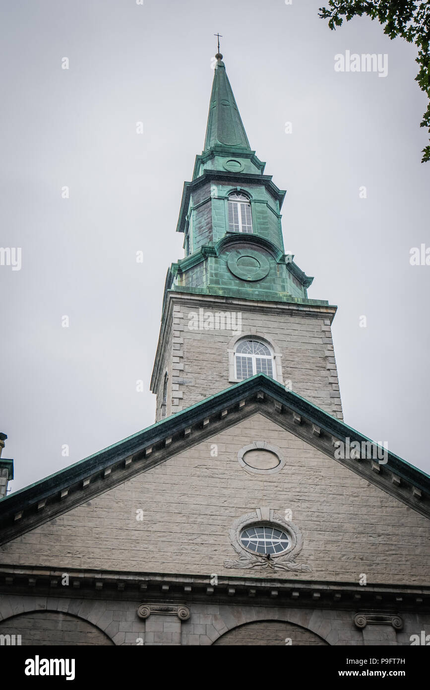 La Cathédrale Holy Trinity Québec Canada Banque D'Images