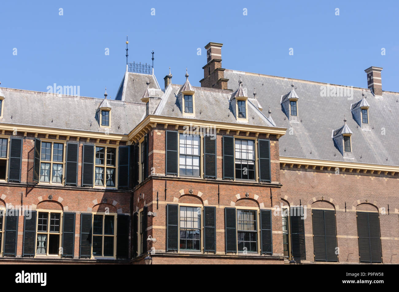 L'intérieur du bâtiment du Binnenhof, La Haye, Pays-Bas Banque D'Images