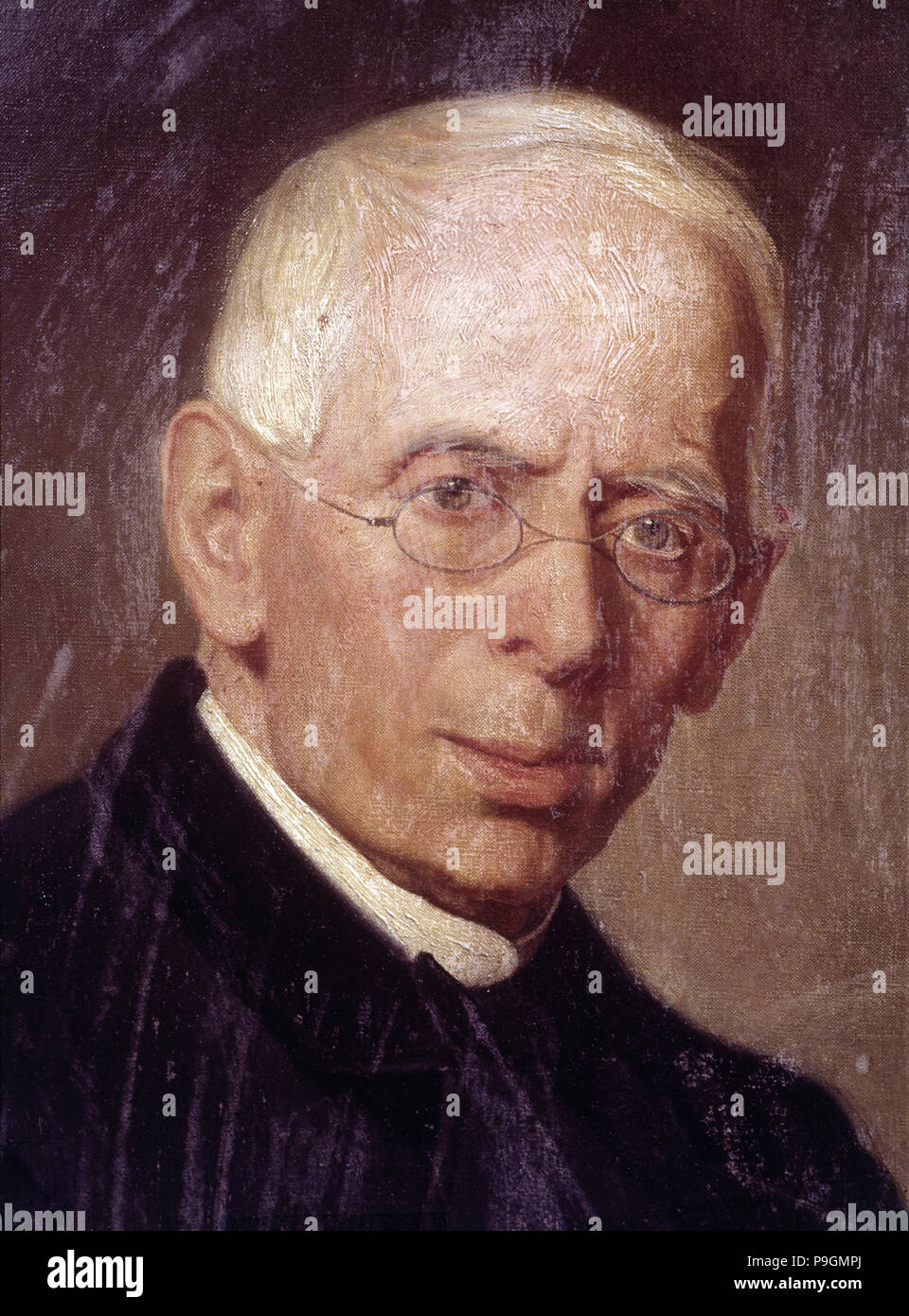 Juan Eugenio Hartzenbusch (1806-1880), écrivain espagnol. Banque D'Images