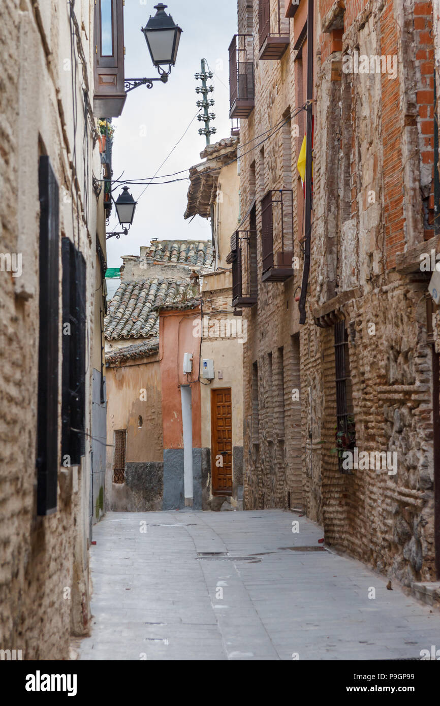 Ancien quartier juif de Tolède, Espagne Photo Stock - Alamy