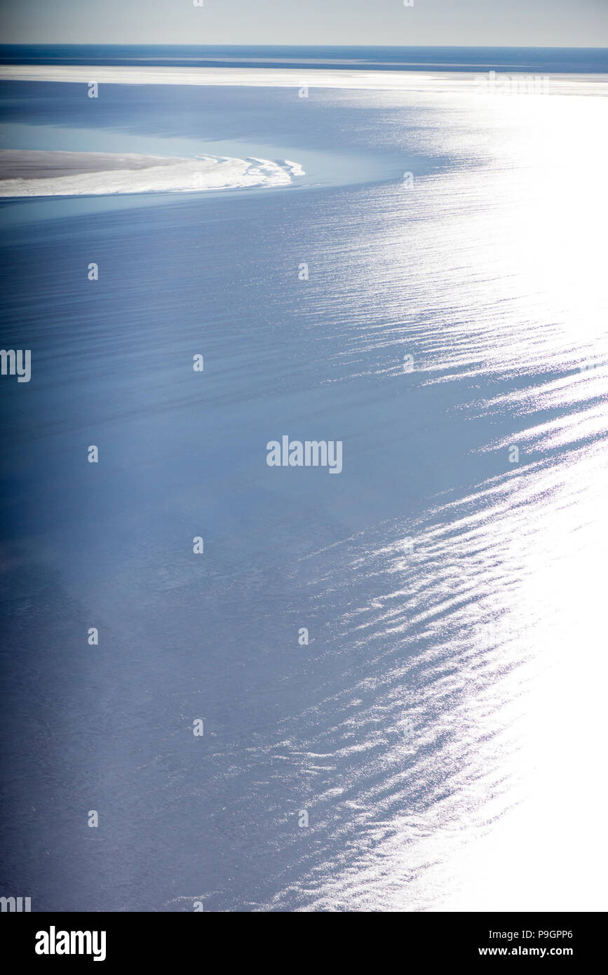 Lac Eyre, Australie du Sud Banque D'Images