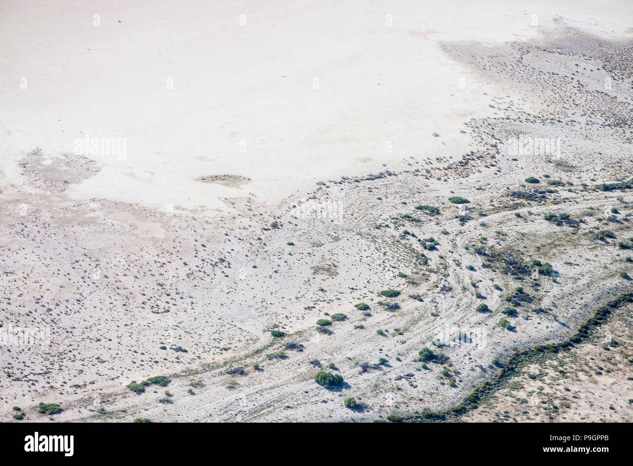 Lac Eyre, Australie du Sud Banque D'Images