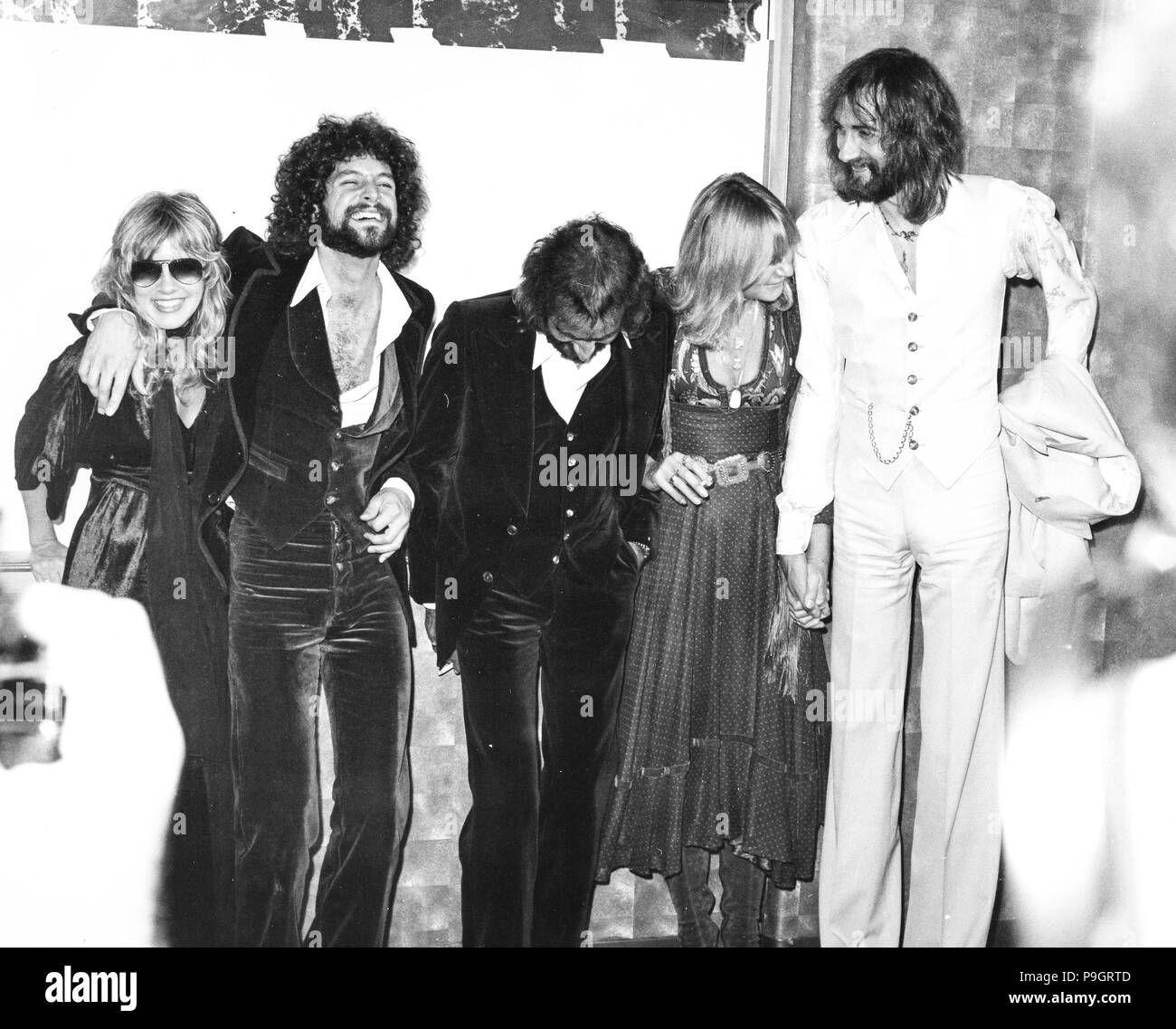 Stevie Nicks Et Lindsey Buckingham Banque Dimages Noir Et Blanc Alamy