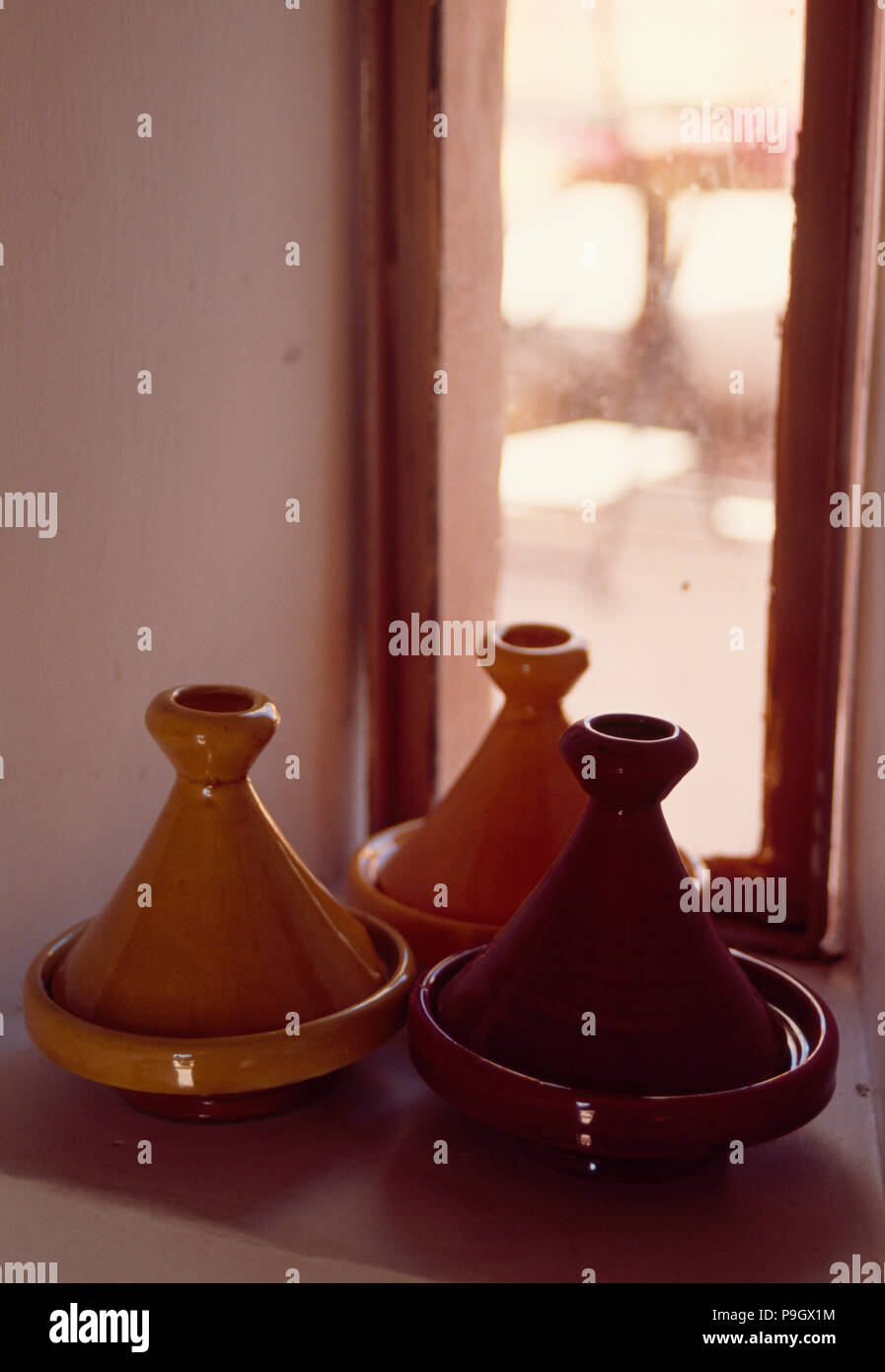 Marmite à tajine en fonte avec bouton, couvercle en fonte émaillée rouge feu, 4 litres, par Bruntmor