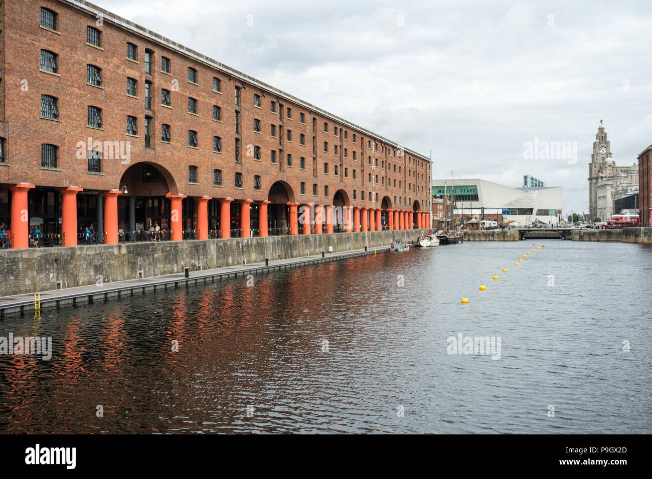 Royal Albert Dock, Liverpool, Royaume-Uni Banque D'Images