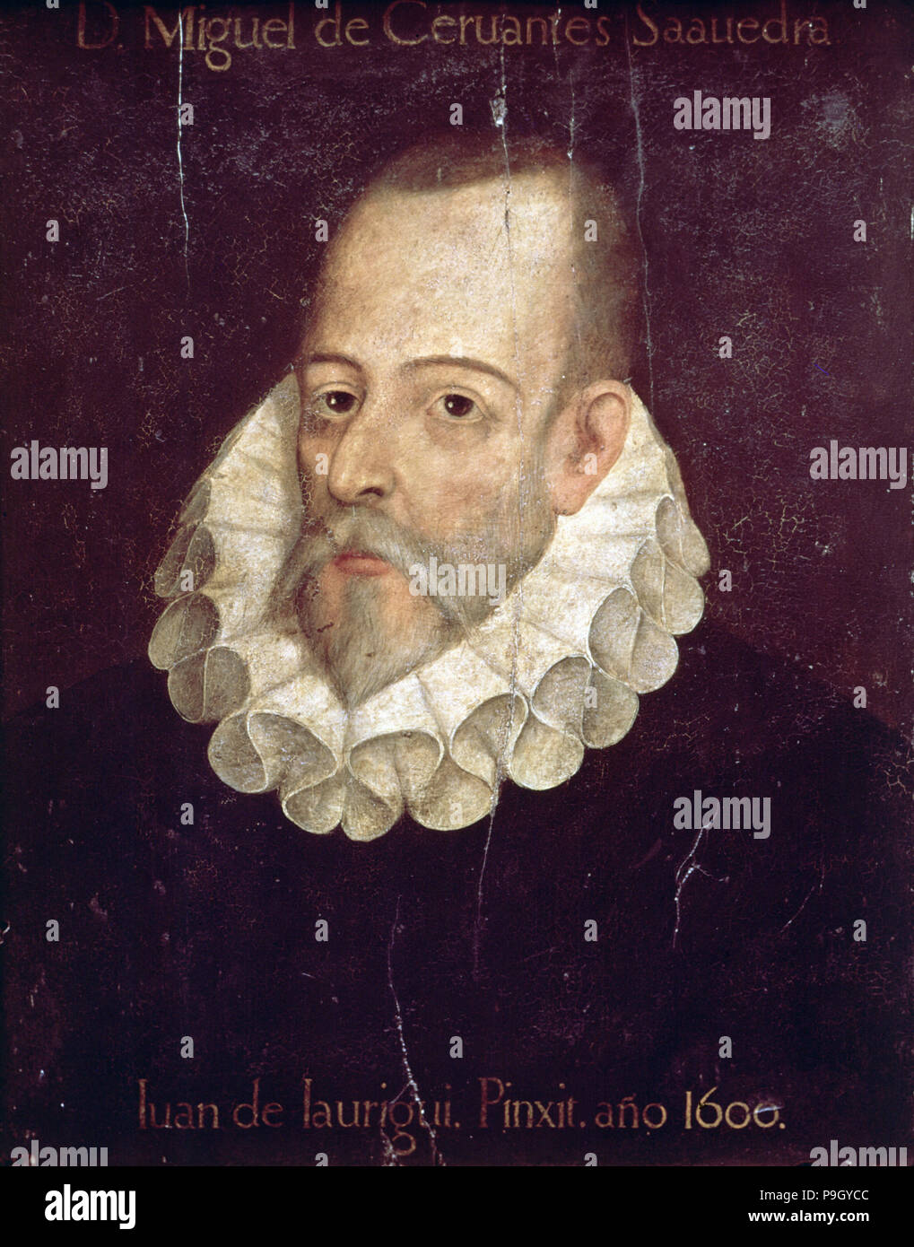 Miguel de Cervantes y Saavedra (1547-1615), écrivain espagnol. Banque D'Images