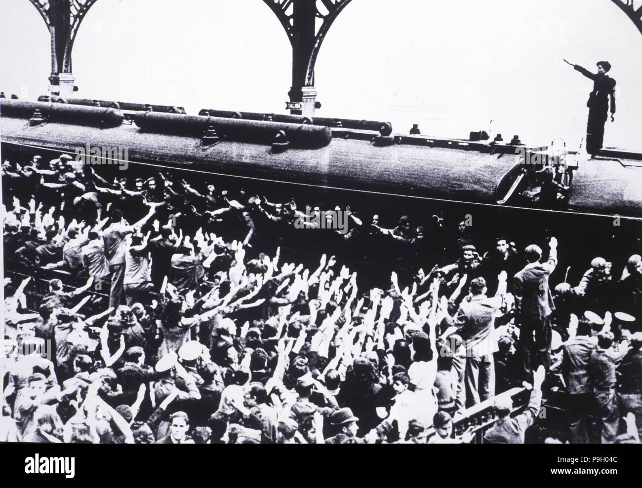 Deuxième guerre mondiale sur le front russe Banque de photographies et