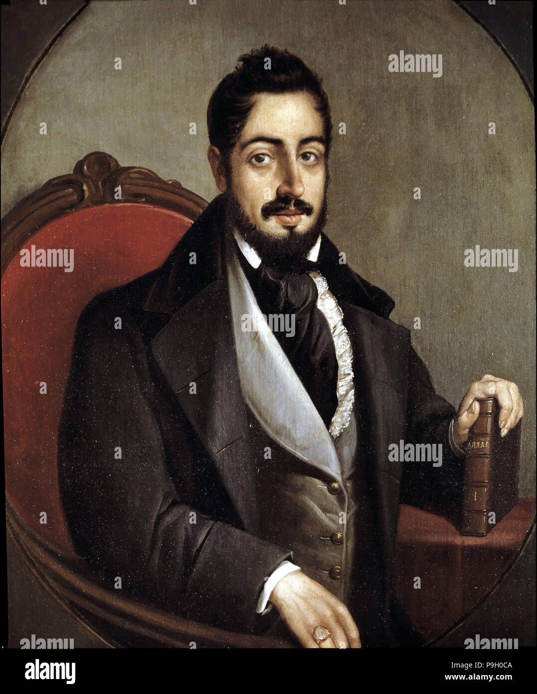 Mariano José de Larra (1809-1837), écrivain espagnol. Banque D'Images