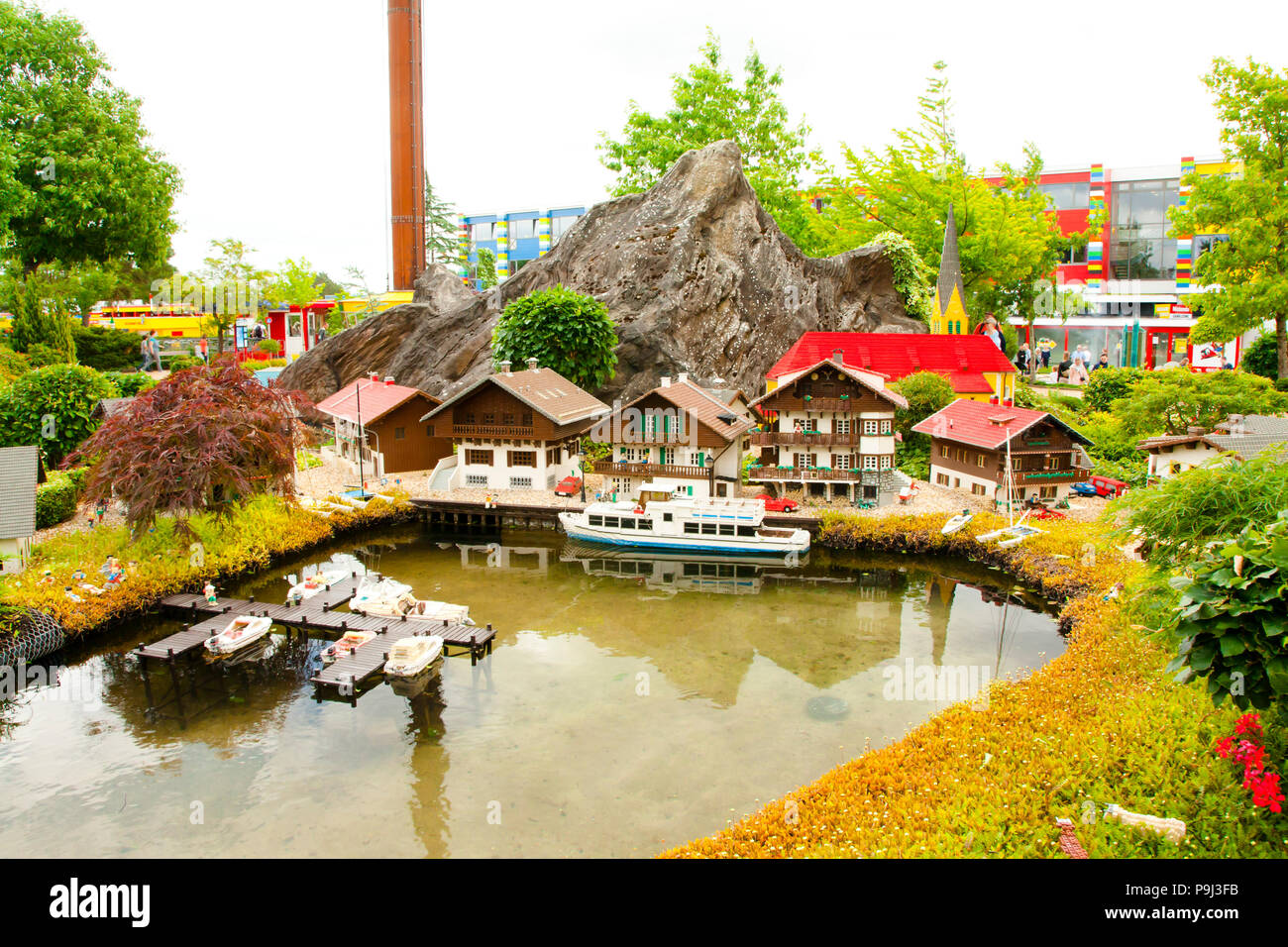 Le Billund au Danemark, le 15 juin 2018 - Legoland à Billund Danemark Banque D'Images