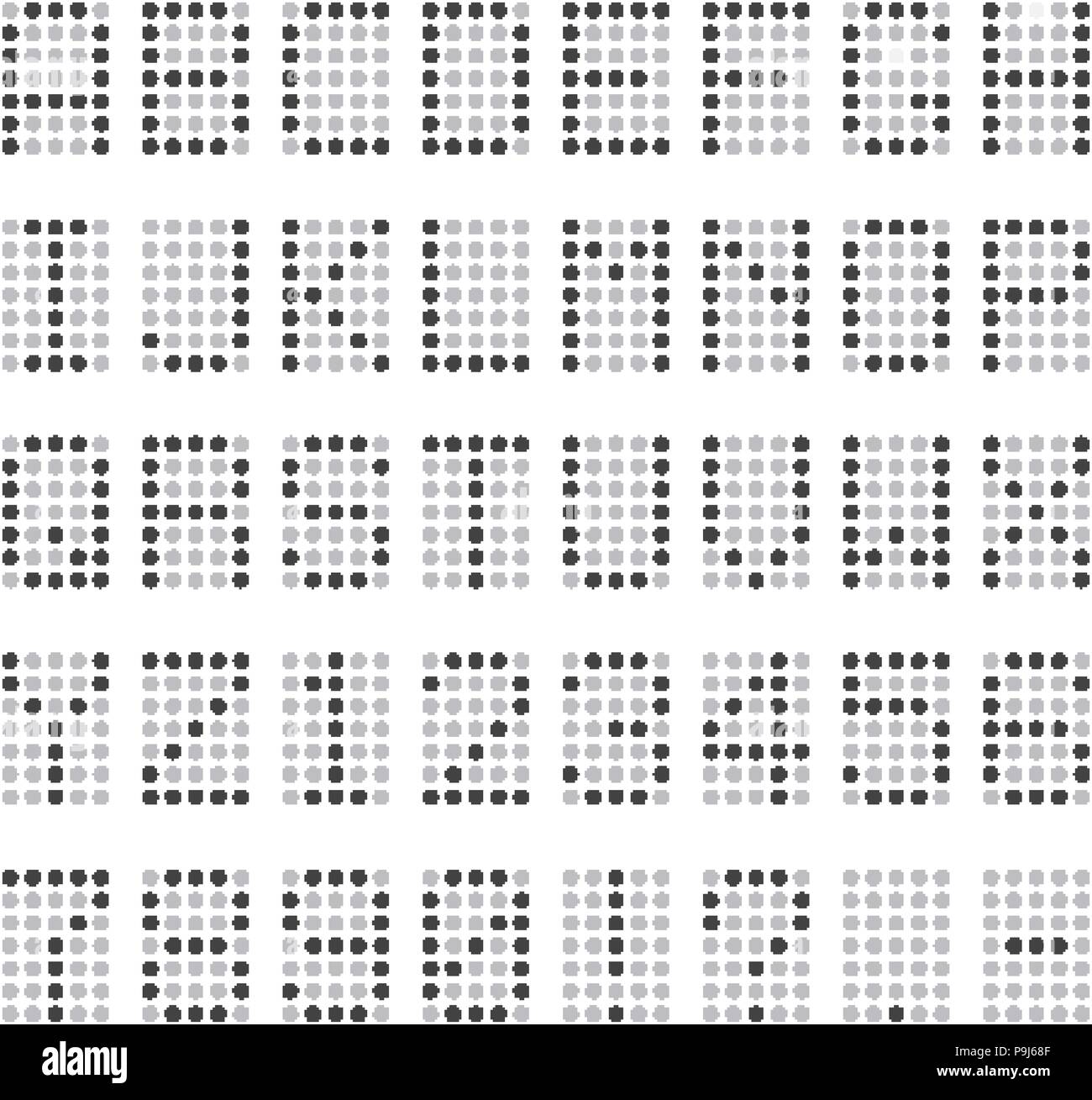 isole abc - 5 Abc led. Retro parsemée de caractère isolé sur fond Image Vectorielle Stock - Alamy