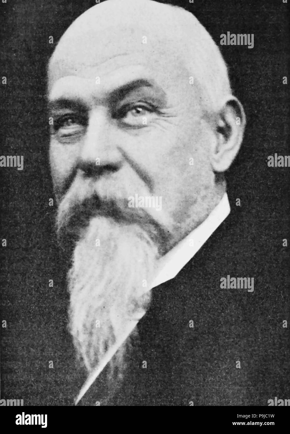 ALPHEUS HYATT (1838-1902) biologiste marin américain Banque D'Images