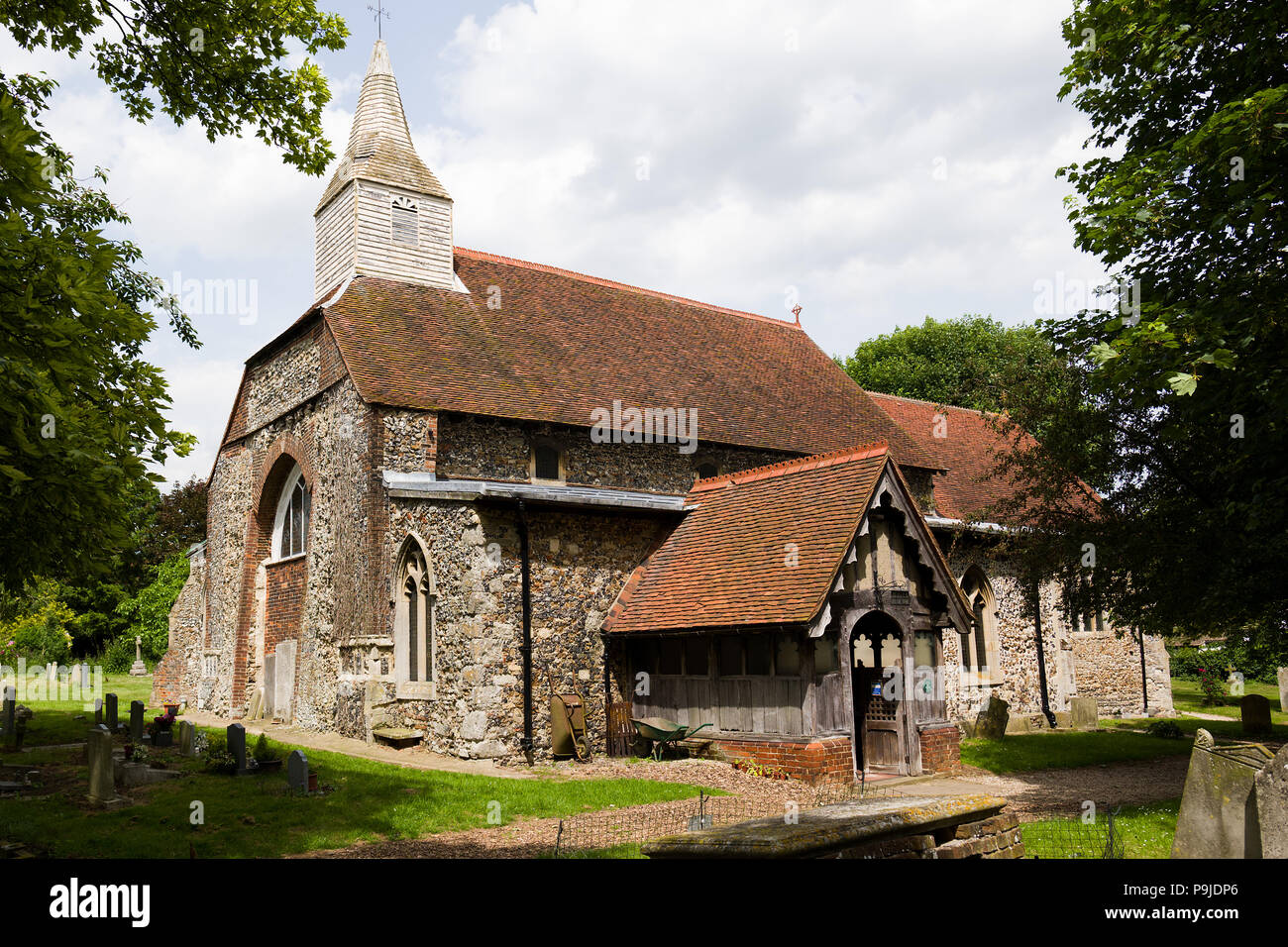 L'église St Mary, Woodham Ferrers, Essex Banque D'Images