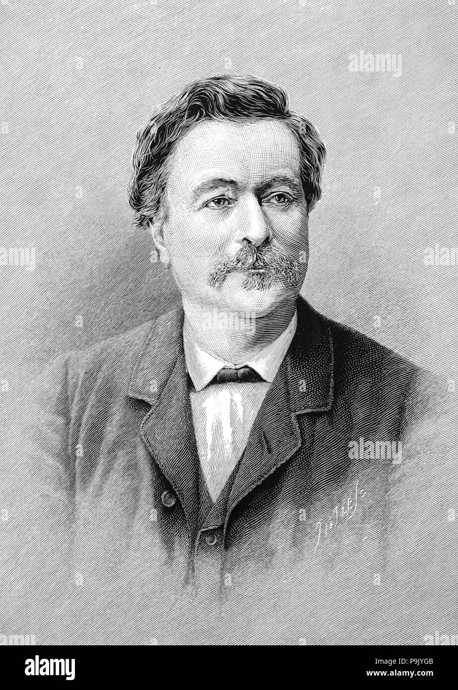 PAUL BERT (18331886) zoologiste et physiologiste français Photo Stock