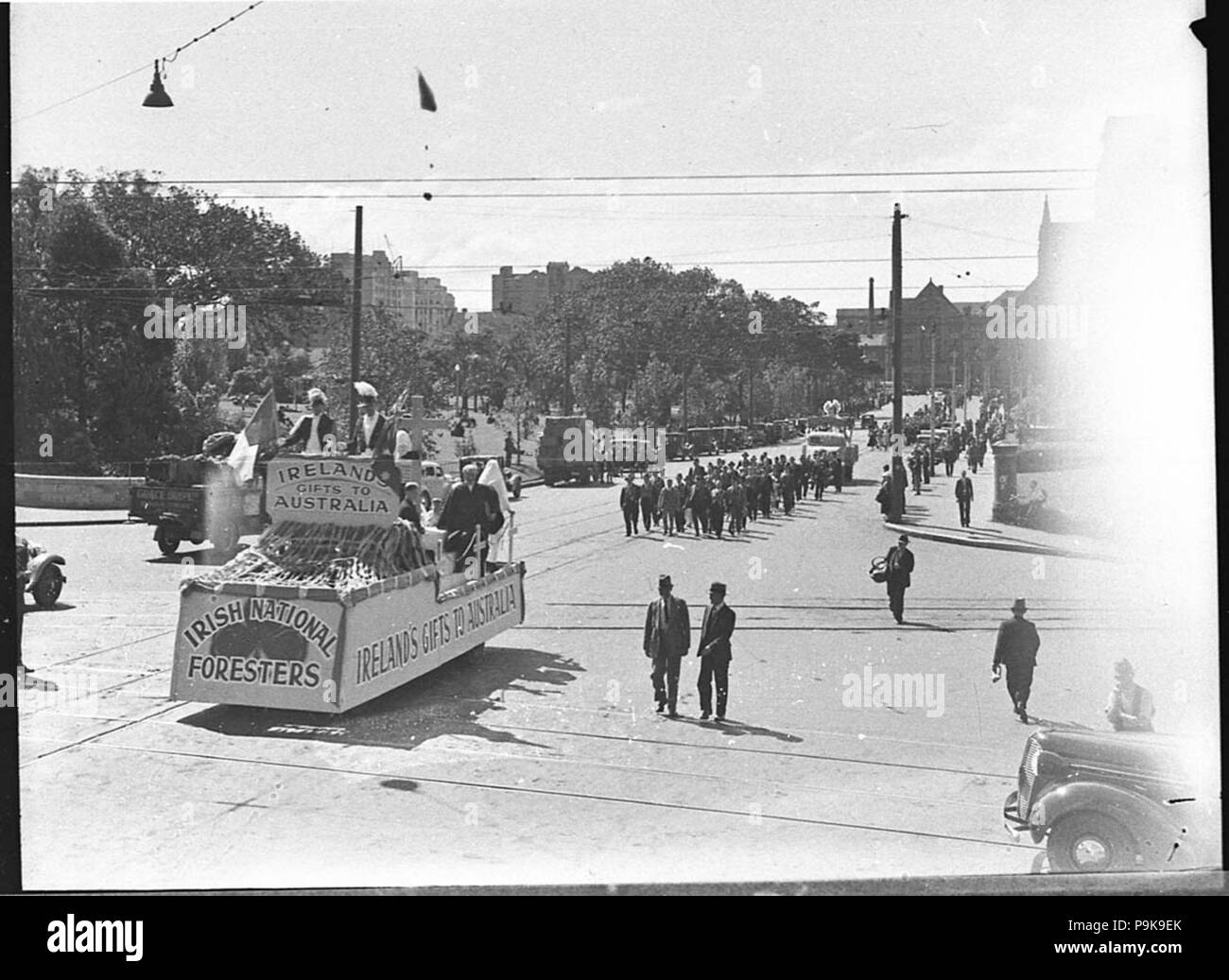 SLNSW 242 19689 St Patricks Day Banque D'Images