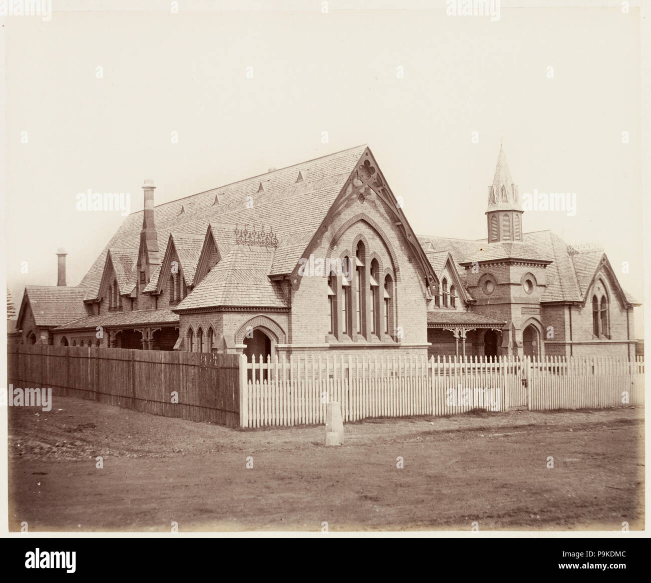 SLNSW 271 47956562 Public School 687 SH Paddington supérieur Banque D'Images