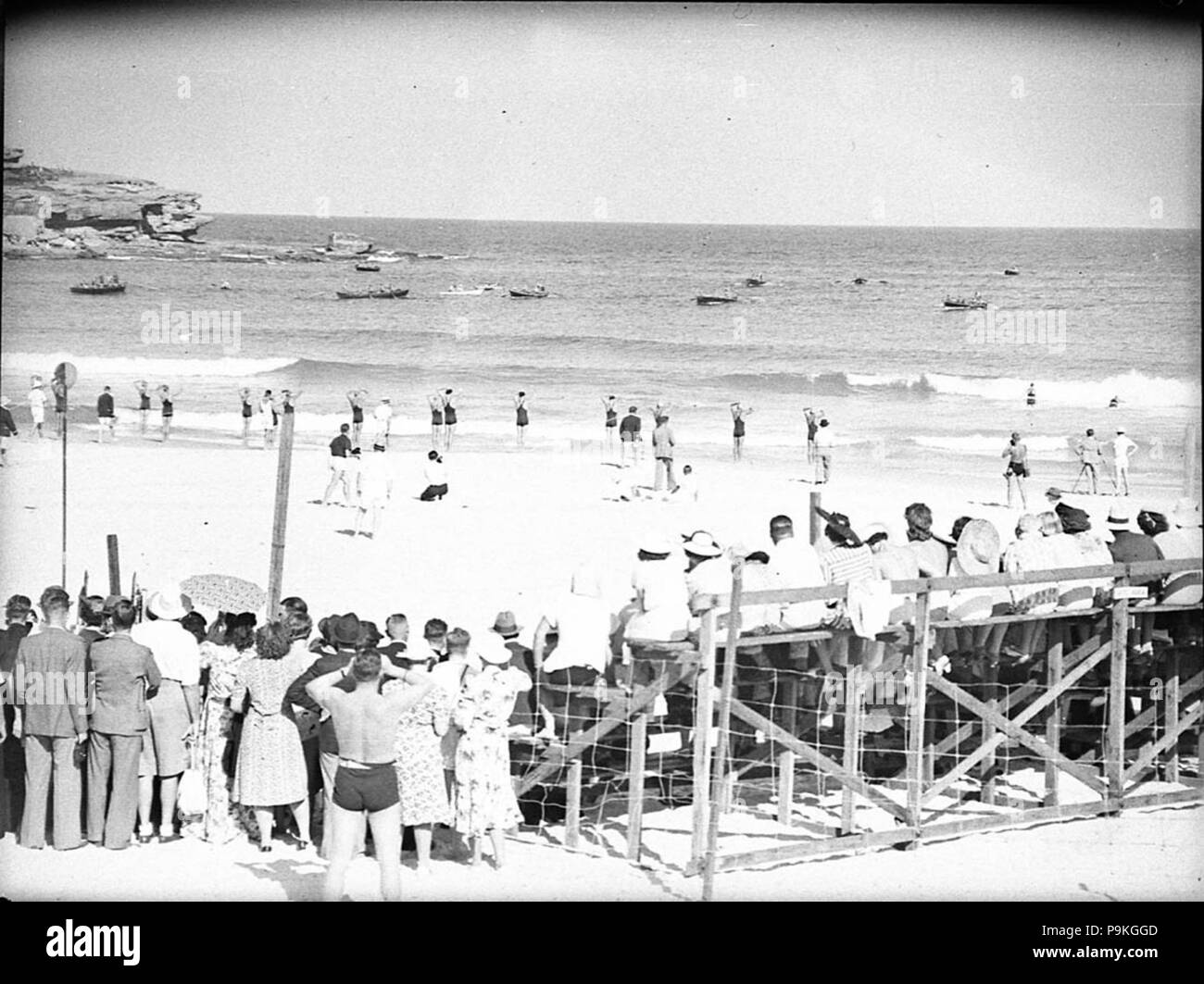 249 25761 SLNSW carnaval Surf à Bondi Beach Banque D'Images