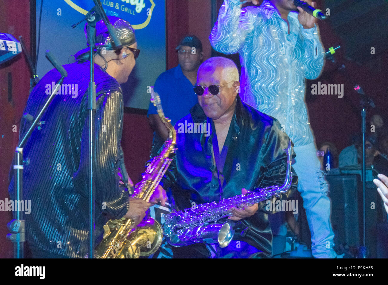 Photographe Keith Rogers- Kool & The Gang Banque D'Images