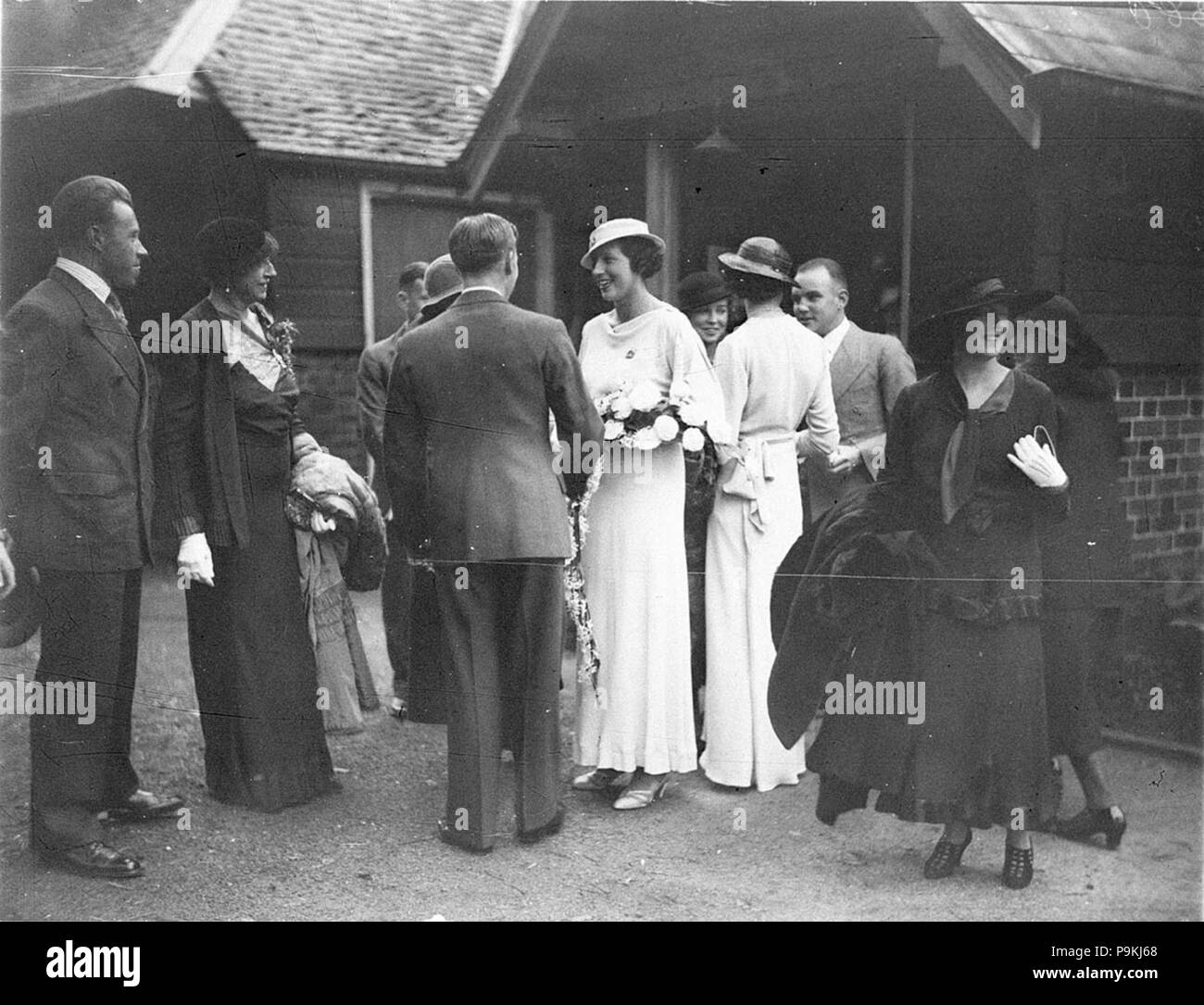 275 6924 SLNSW MackayLe au couple mariée mariage mariage Febre Banque D'Images