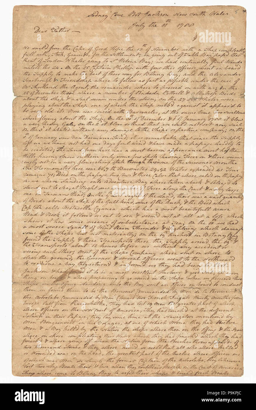 SLNSW 293 820817 Untitled document Banque D'Images