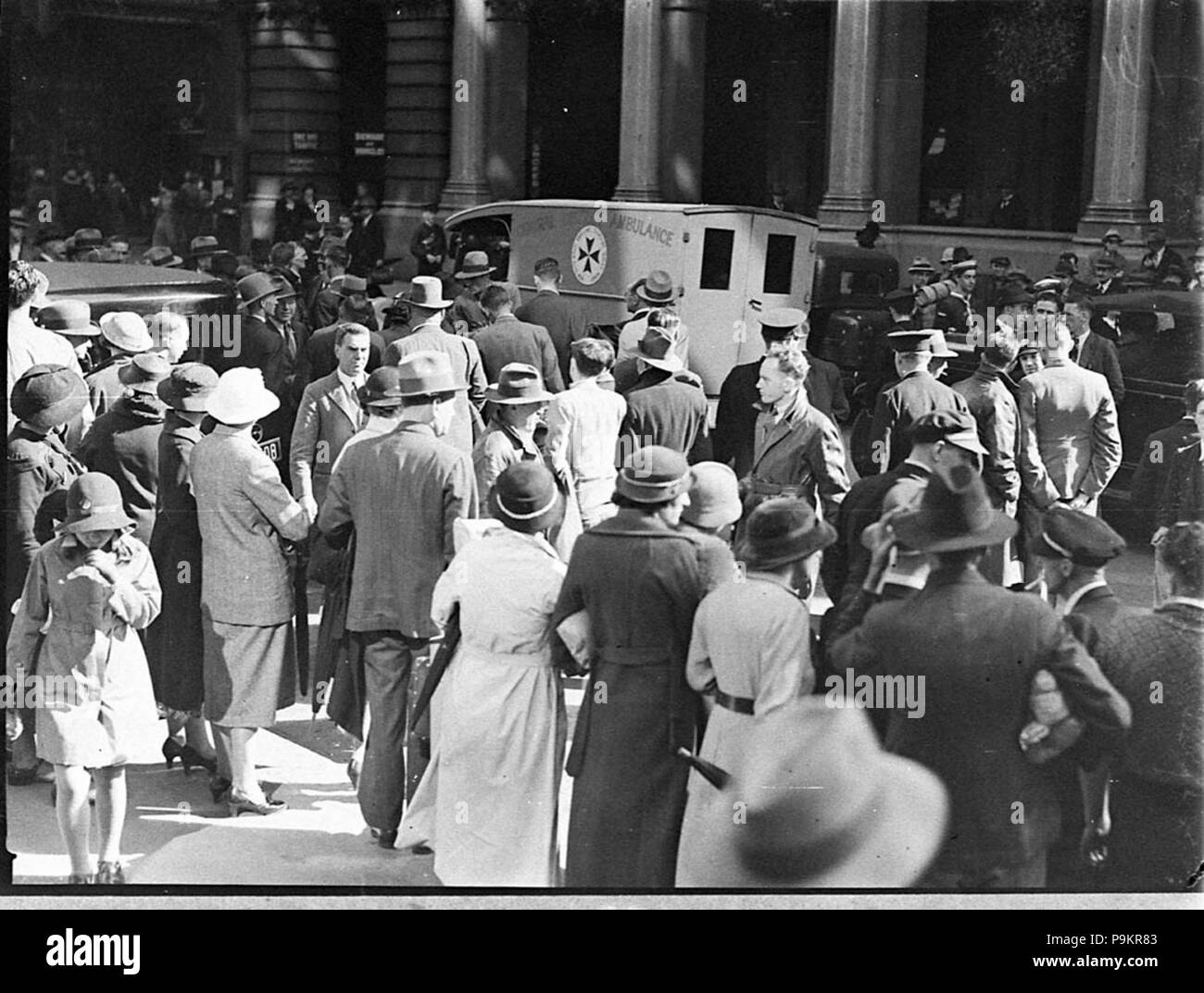 85866 SLNSW 295 Pitt Street smash Moteur Banque D'Images