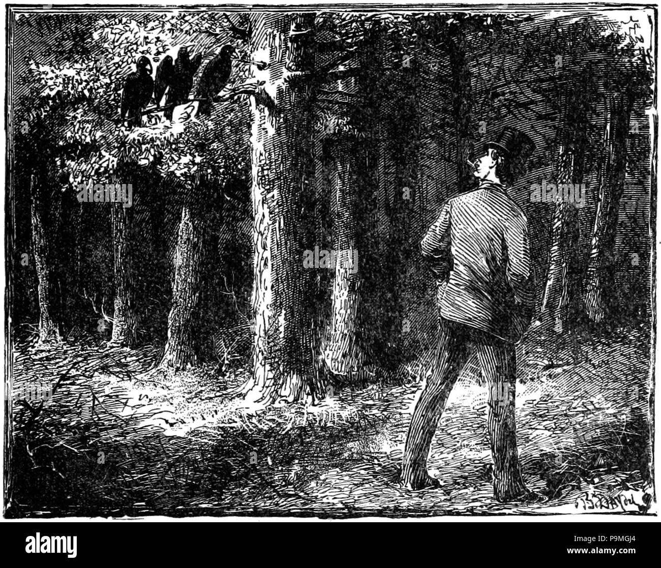 90 un clochard à l'étranger 0047h Banque D'Images