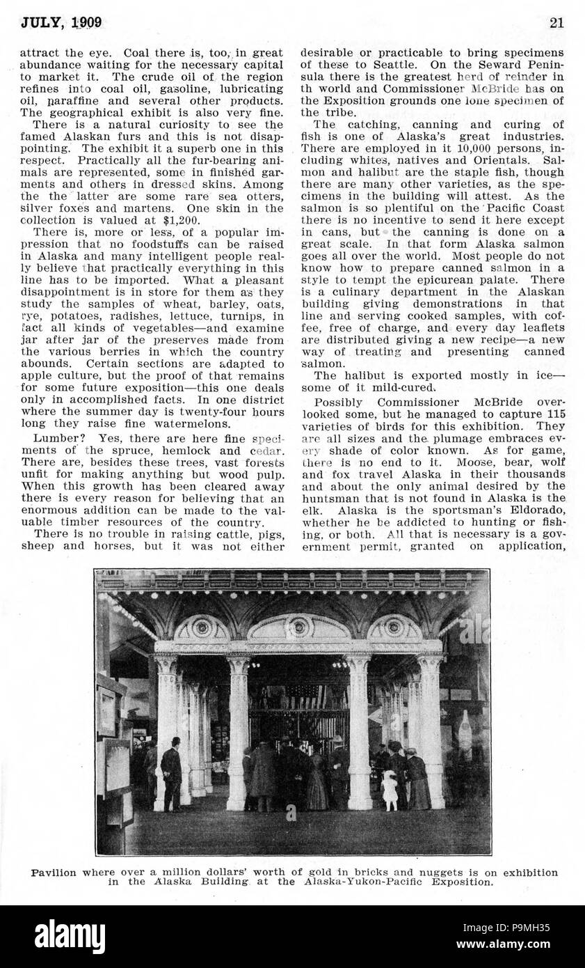 108 Alaska raconte sa propre histoire - Page 21 Banque D'Images