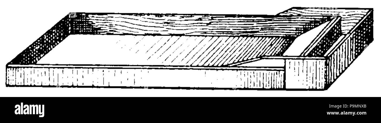 L'Art de la Reliure 158 p102 creux persillé Banque D'Images