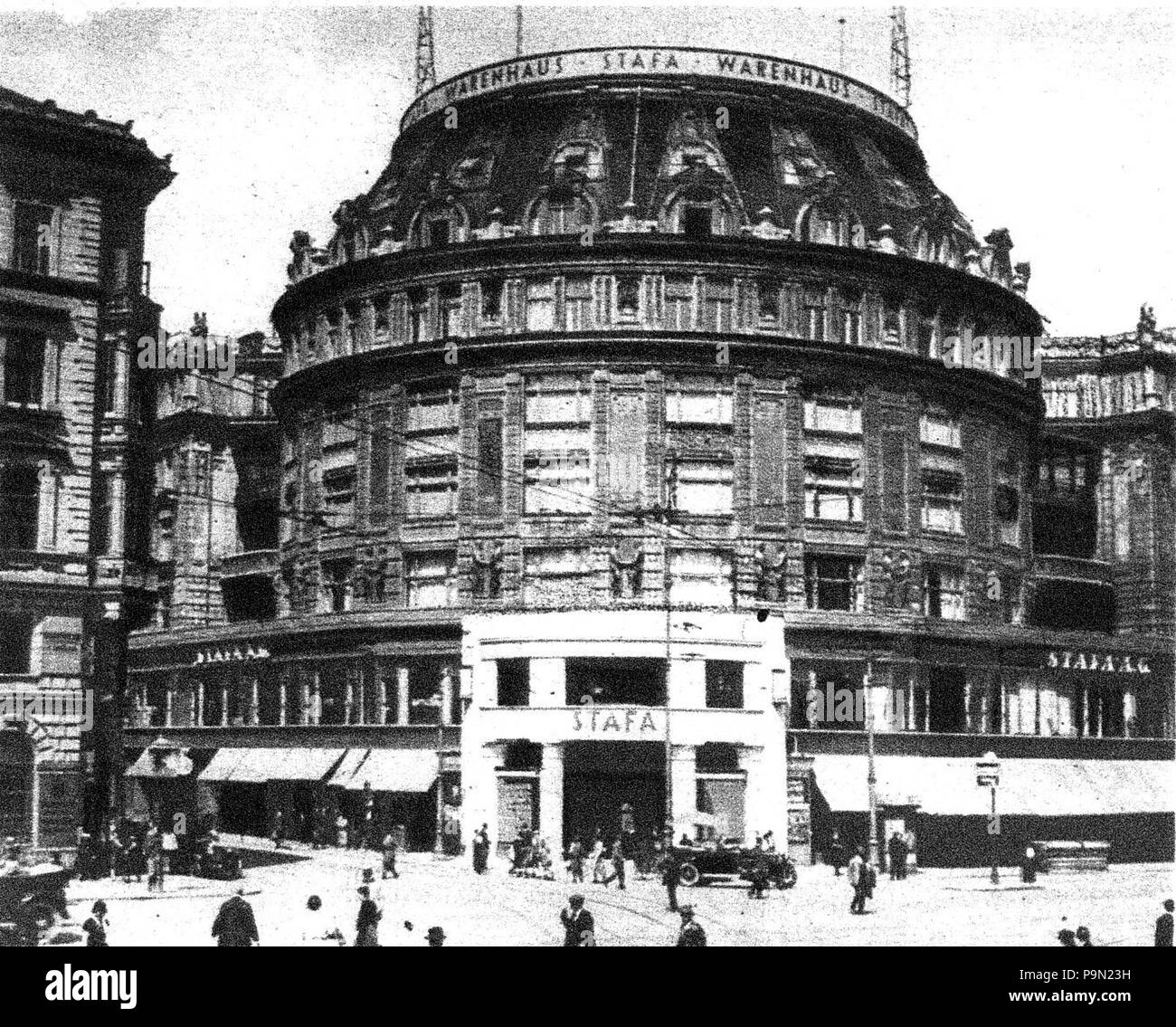 302 Stafa Warenhaus 1925 Banque D'Images