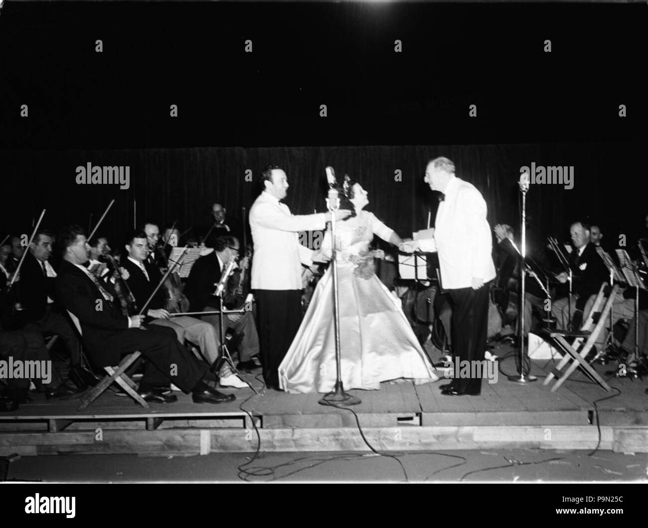 L'étape 302. Oscar Strauss BAnQ P48S1P14384 Banque D'Images