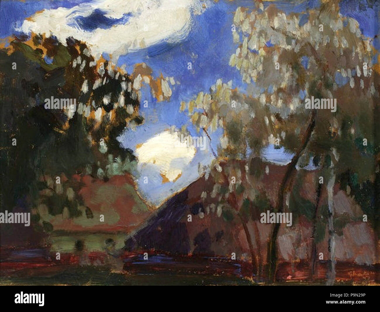 302 Stanisławski Nuit Banque D'Images