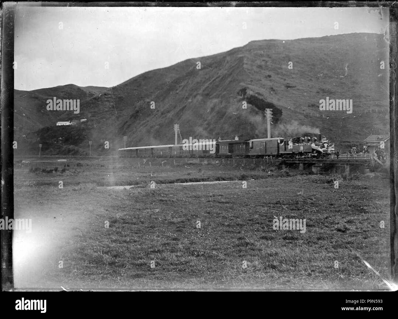 324 Voir du train utilisé pour la visite royale de 1920. 277756 ATLIB Banque D'Images