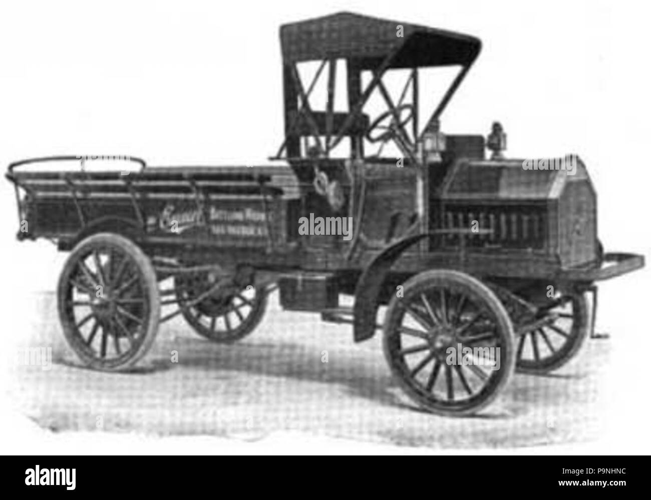 31 1911 Abresch-Cramer avec un modèle ad camion 1,5-2 tn express carrosserie Banque D'Images
