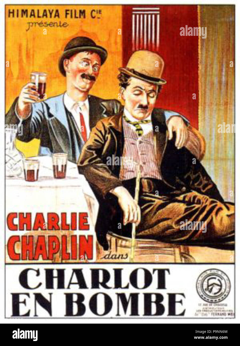 85 A Night Out (film Fr poster) Banque D'Images