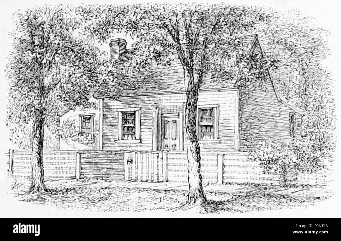 . Dimensions du berceau de l'Ulysses S. Grant à Point Pleasant (Ohio) . publié 1900144 Appletons' Grant Ulysses S - Naissance Banque D'Images . Dimensions du berceau de l'Ulysses S. Grant à Point Pleasant (Ohio) . publié 1900144 Appletons' Grant Ulysses S - Naissance Banque D'Images