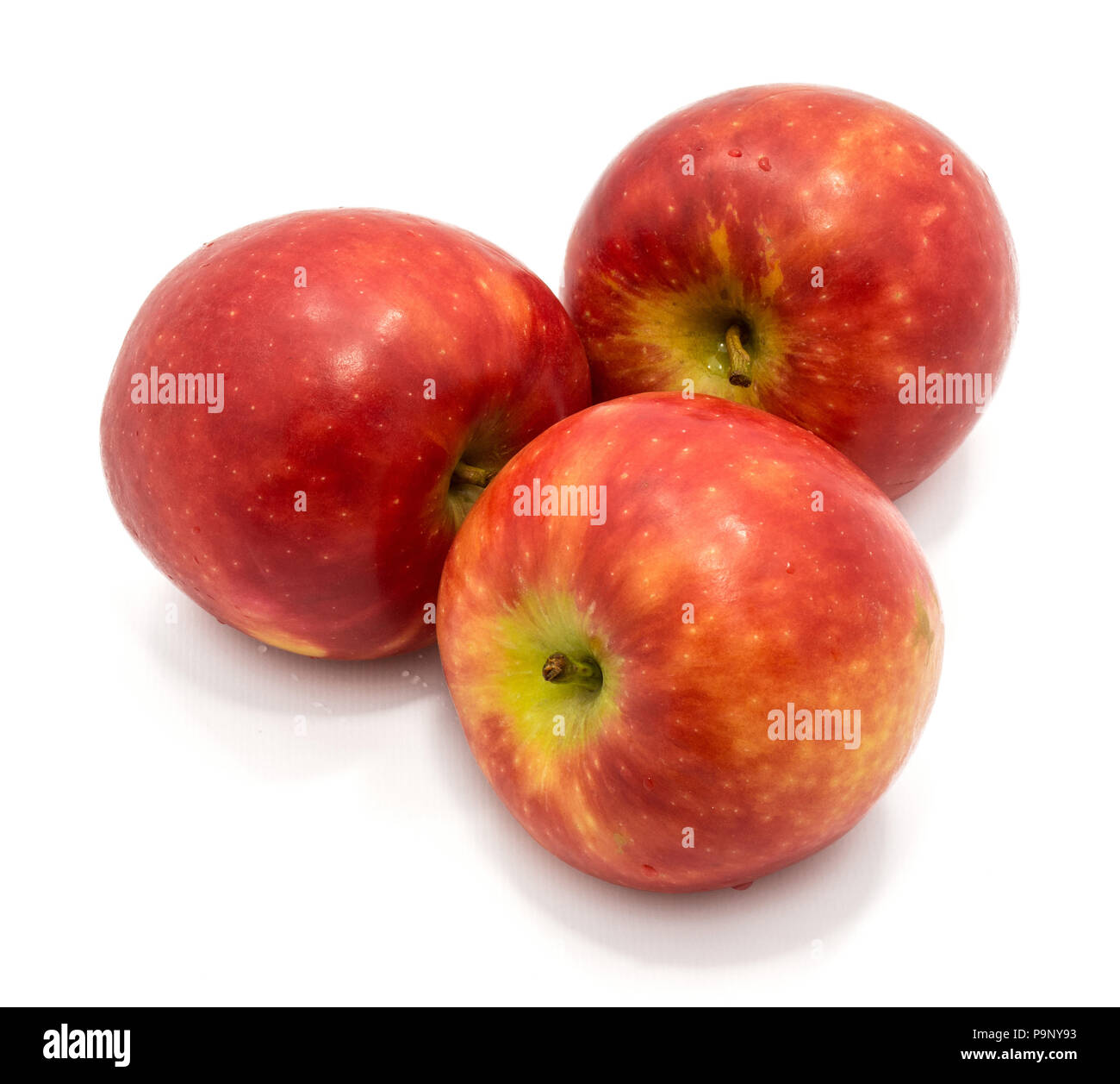 Composition de 3 pommes Banque d'images détourées - Alamy